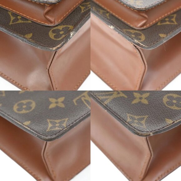 LOUIS VUITTON Monceau 28 2Way Shoulder Hand Bag Monogram Leather M51185 76KB100 - Picture 7 of 16